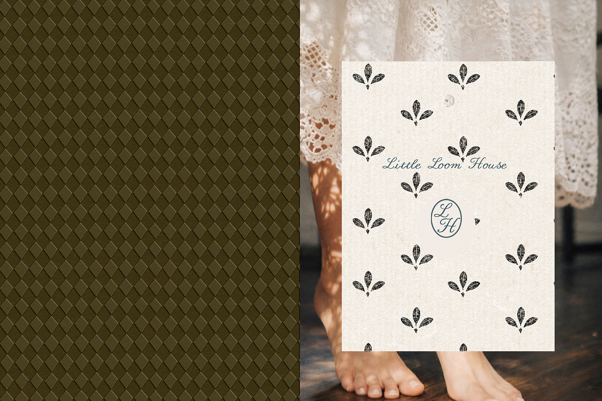 Nostalgic Cottagecore Patterns, a Background Graphic by Laras Wonderland (Photo 13 of 14)
