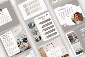 Interior Design Instagram Templates