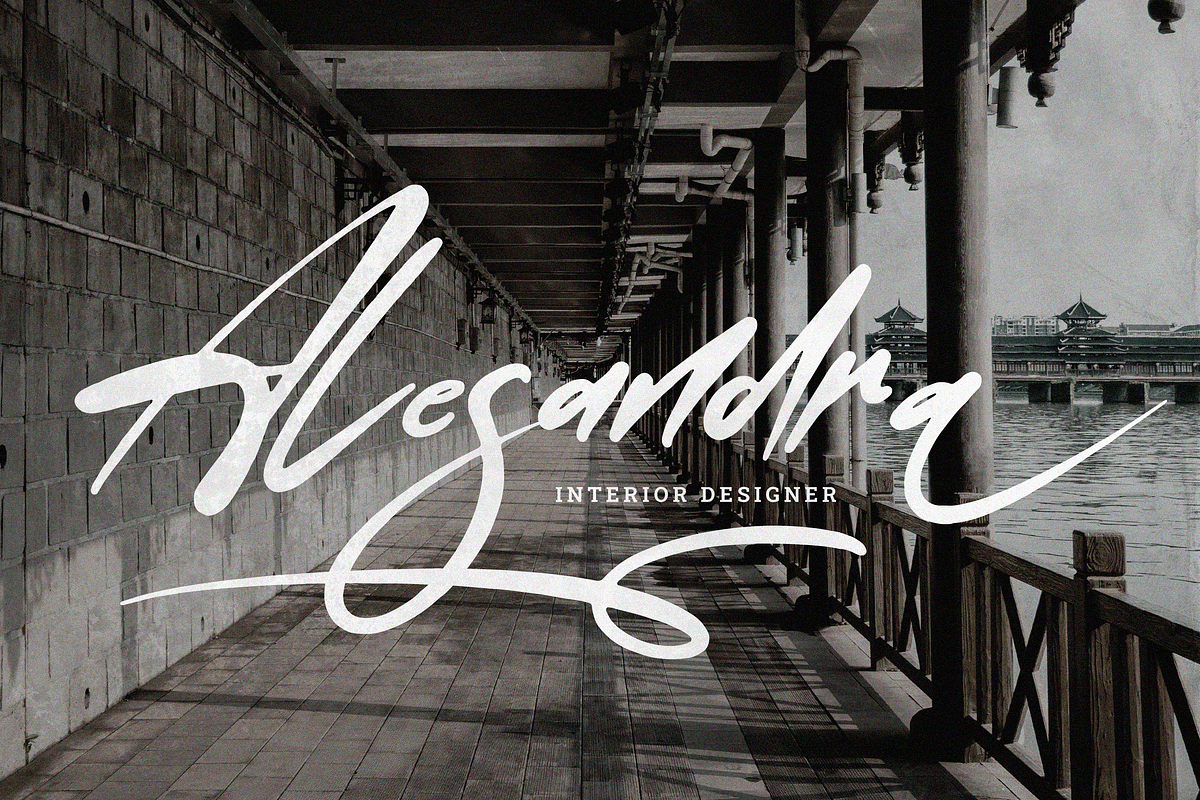 Magnolia Frost | Handwriting Font, a Script Font by Ardana Creative (Photo 7 of 12)