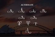 Australia | Script Font, a Handwritten Font by Scratchones (Thumbnail 8 of 9)