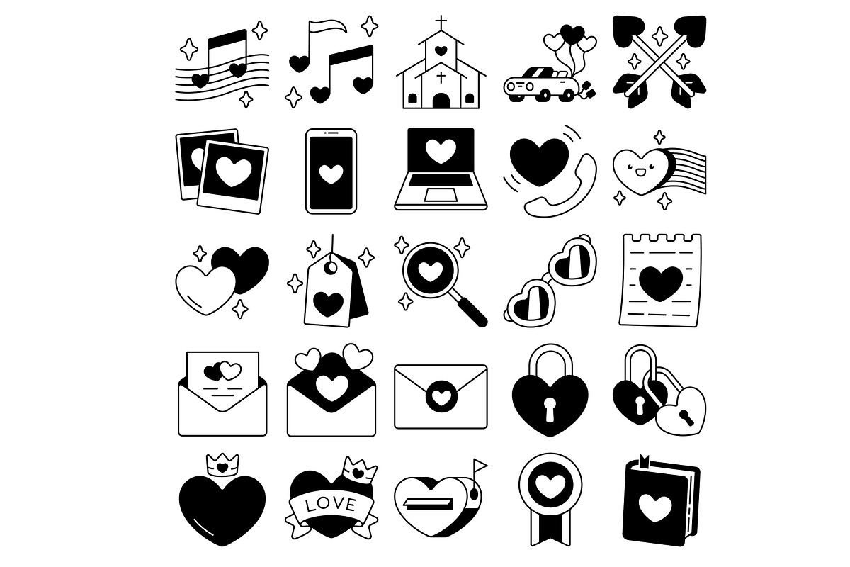 LoveWeddingHeartValentine S-Solid100, a Solid Icon by MRPOR (Photo 4 of 4)