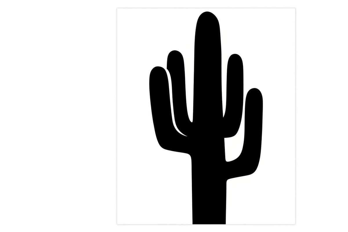 collection desert cactus silhouettes, an Illustration by Amazin_art (Photo 30 of 33)
