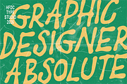 Innerwave All Caps Brush, a Handwritten Font by 24Design Studios (Thumbnail 4 of 9)
