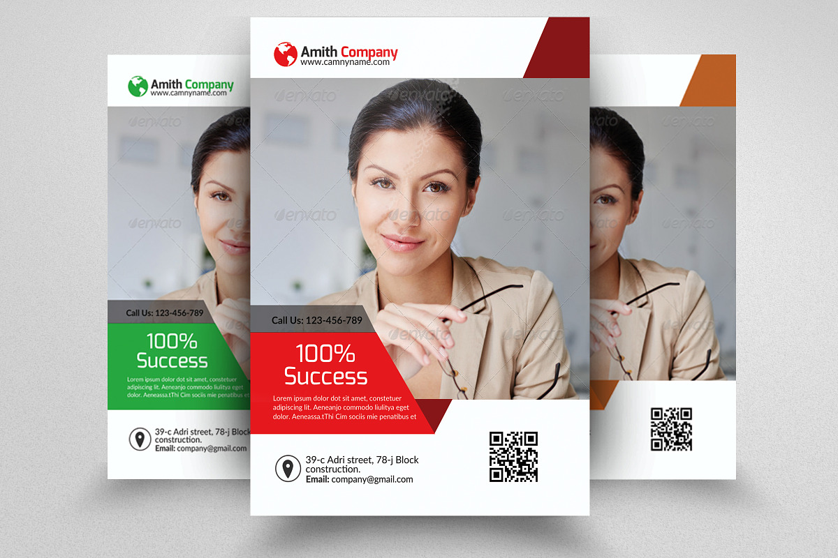 Business Flyer Psd Template, a Flyer Template by Psd Templates (Photo 1 of 3)