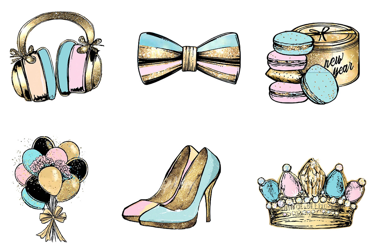 valentine clipart, an Illustration by CreationArt (Photo 5 of 7)
