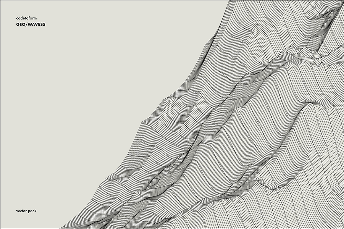 GEO_WAVES6 Vector Pack, a Graphic by codetoform (Photo 19 of 21)