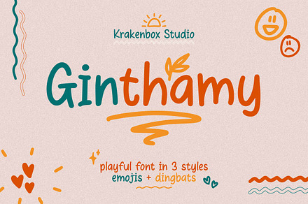Ginthamy - Playful Font