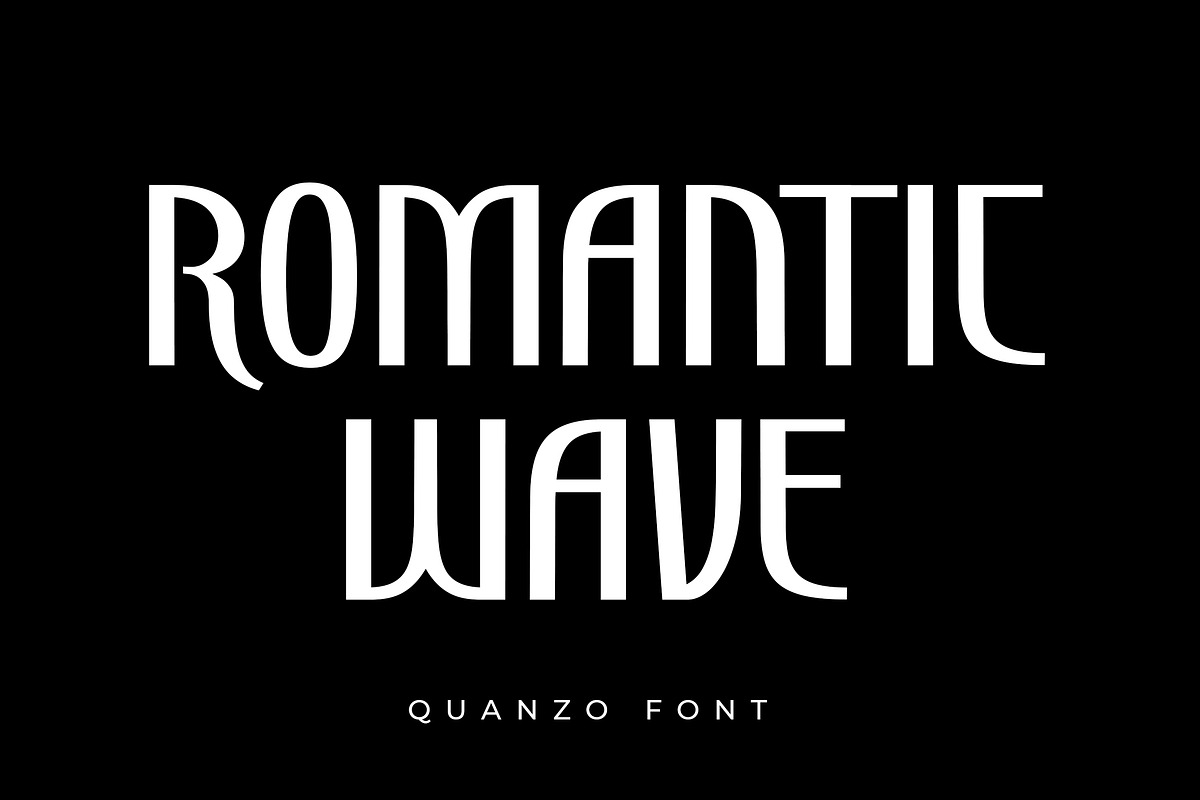 Quanzo a Modern Sans Serif Font, a Sans Serif Font by Blankids Studio (Photo 3 of 10)