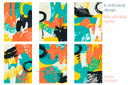 Art shapes, a Pattern Graphic by Kate Art (Thumbnail 4 of 20)