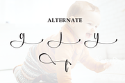 Babycute | Script Font, a Handwritten Font by Scratchones (Thumbnail 8 of 9)