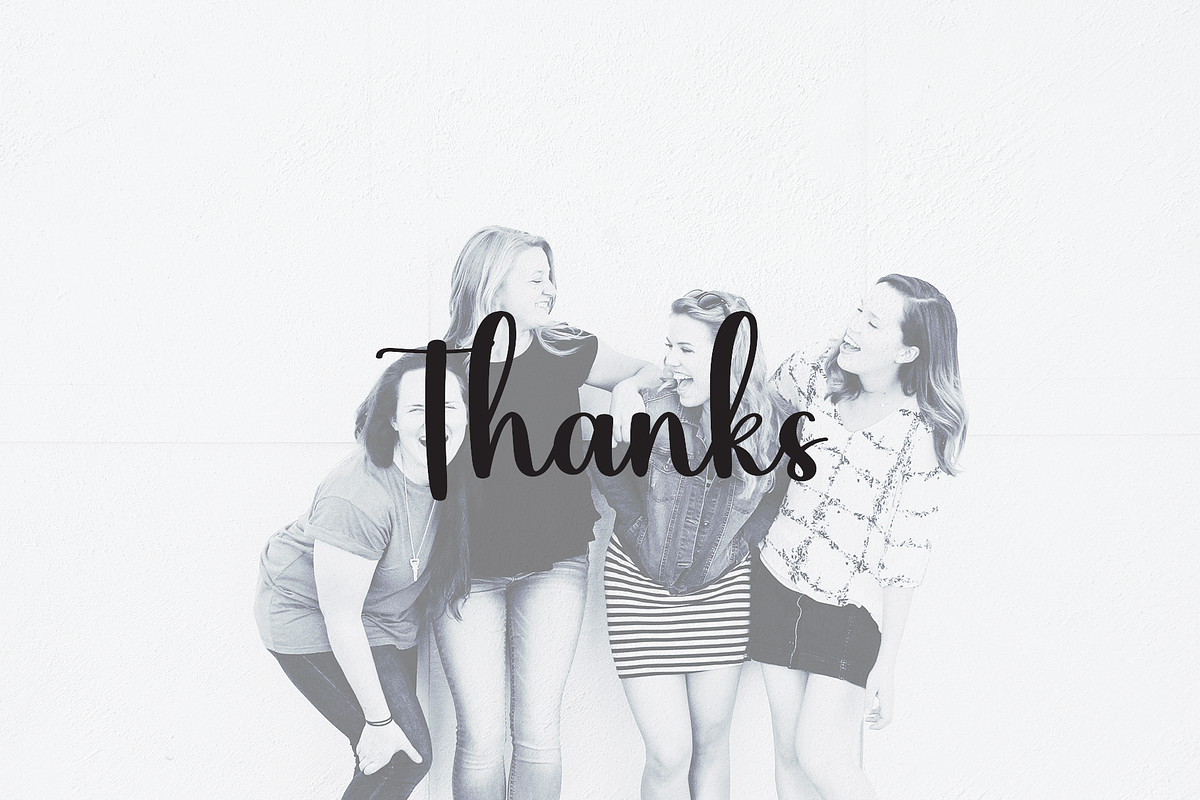Friends | Script Font, a Script Font by Scratchones (Photo 6 of 8)