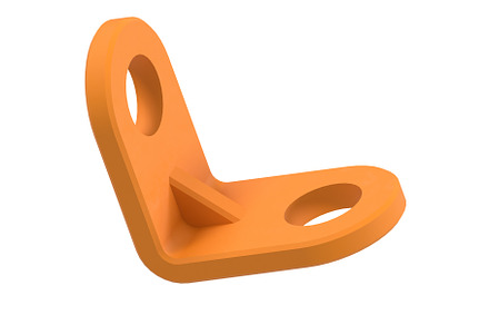 Engineering part 3D Illustration -