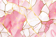 Pink Marble Pattern, a Pattern Graphic by Printable Treasure (Thumbnail 3 of 6)