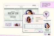 Sage Green Wix Website Template, a Wix Template by Template Twist Shop (Thumbnail 6 of 9)