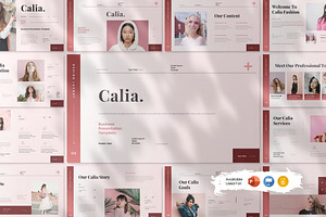 Calia Presentation Template, a Presentation Template by Analogous Temp