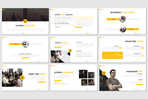 Lavina - Powerpoint Template