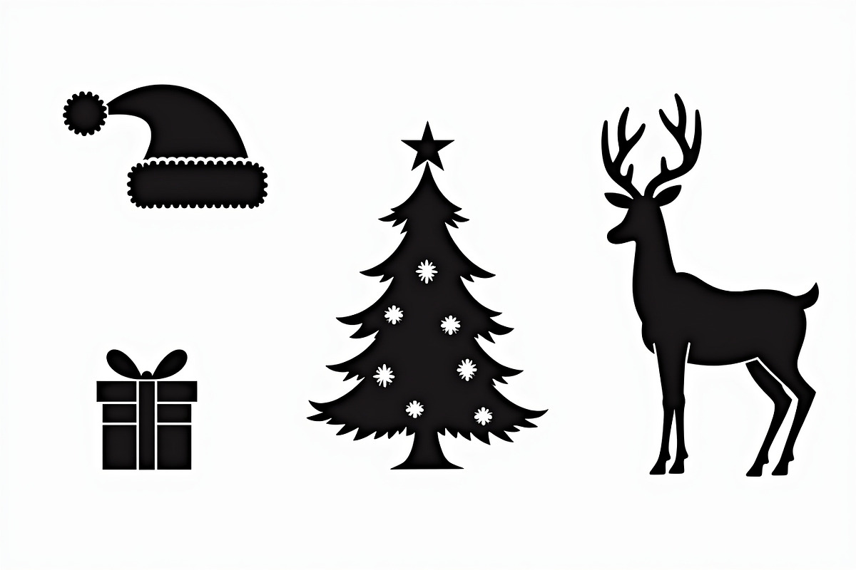 christmas svg bundle, laser cut chri, an Illustration by musafir_fashion (Photo 12 of 16)