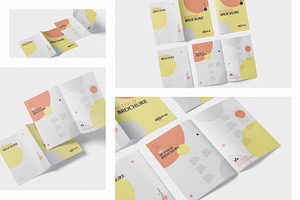 A5 Bi-Fold Brochure Mock-Up