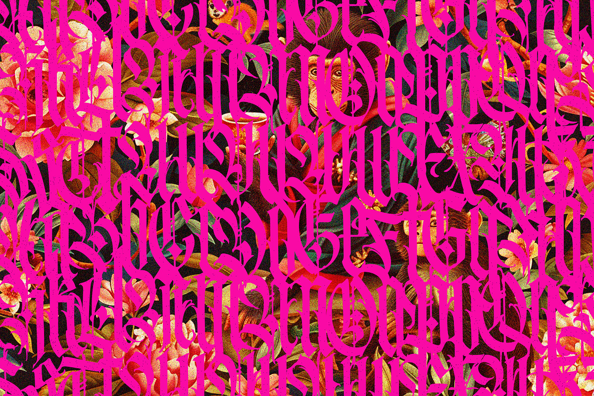 Gothic vector letters - 031, an Object Graphic by GeekClick (Photo 14 of 17)