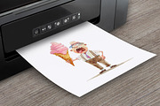 Whimsical People Clipart Bundle, a Person Illustration by PaintPixelCo (Thumbnail 5 of 15)