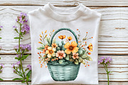 Mint Fresh Green Autumn Clipart, an Illustration by Rose Art (Thumbnail 4 of 8)
