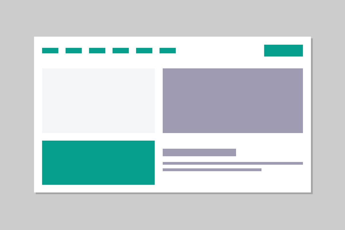 Web Landing Page Wireframe Set, a Landing Page Template by ContestDesign (Photo 2 of 10)