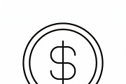 42 Banking Payment Outline Icons, an Outline Icon by adenpinkstore (Thumbnail 16 of 18)
