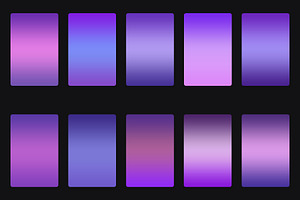 Violet Gradients