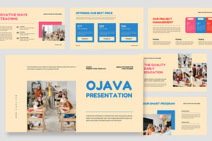 Ojava : School Powerpoint, a Presentation Template by Punkl Camp