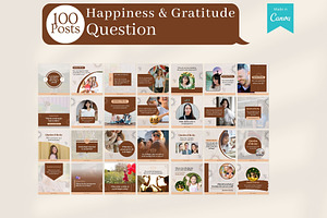 500 Happiness & Gratitude Posts