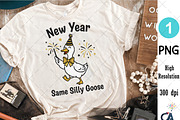 Yarn Crochet New Years Silly Goose, an Illustration by Creative Art (Thumbnail 5 of 5)