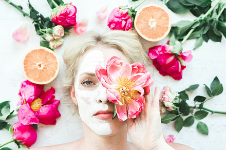 Peony + Citrus Spa, a Beauty & Fashion Photo by Wellness Stock Shop