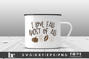 I Love Fall Most Of All SVG DXF EPS, an Illustration by TheBlackCatPrints (Thumbnail 2 of 3)