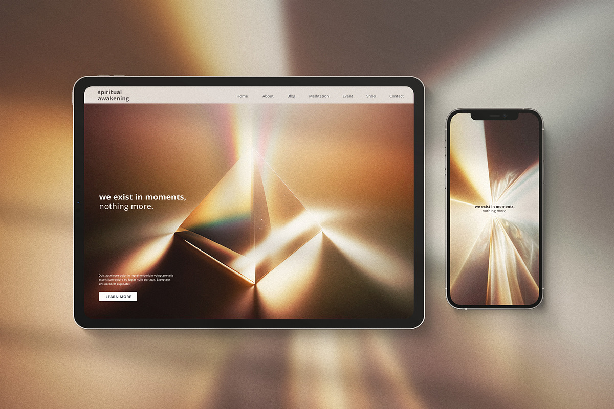 Spiritual Awakening Backgrounds, an Abstract Photo by CarmineType (Photo 3 of 11)