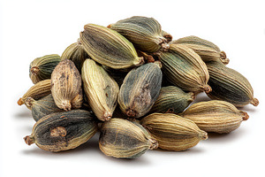 Aromatic Cardamom Pods Spice Heap Cl, a Photo by Pixeness Studio