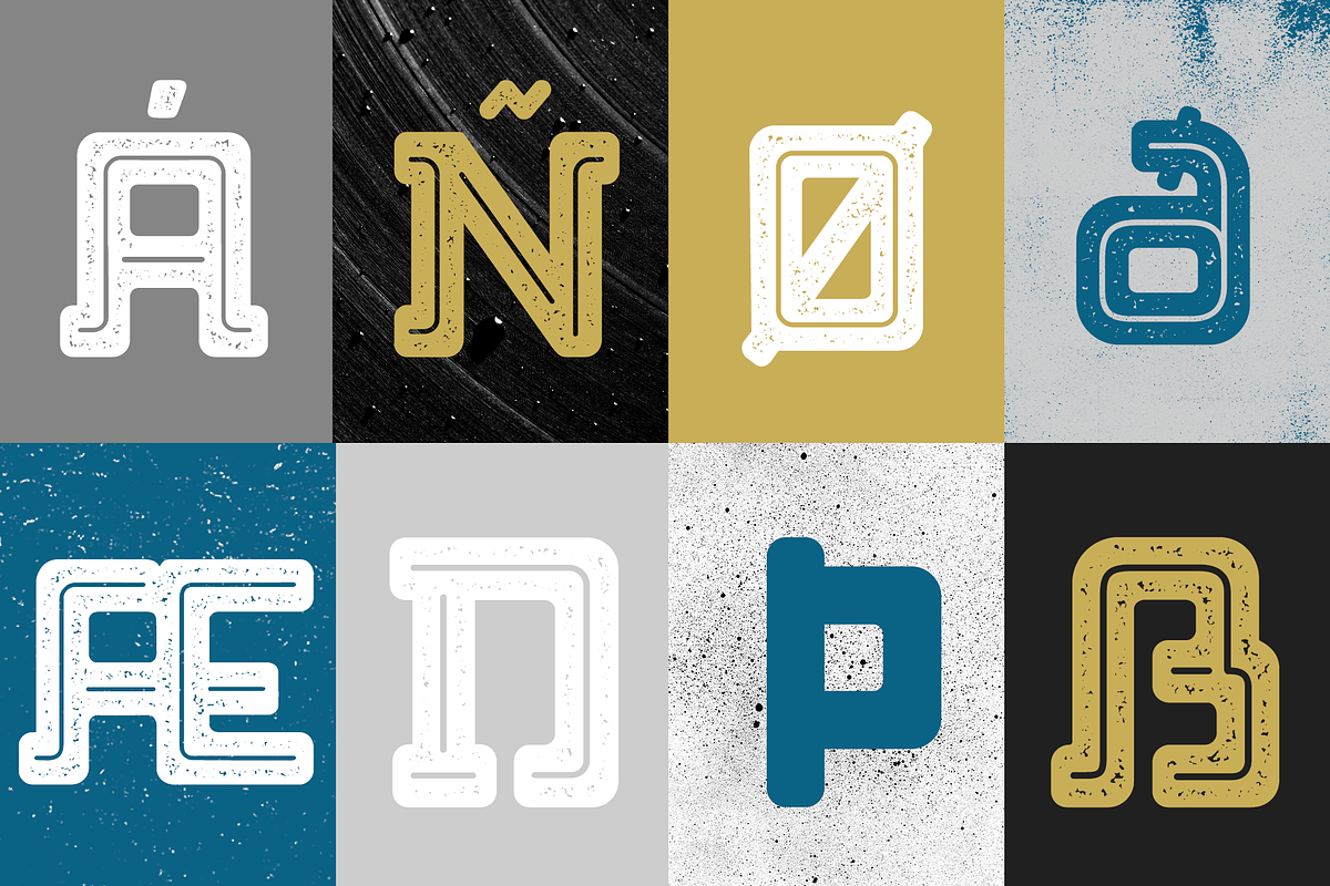 Bebop Slab Font Family, a Slab Serif Font by Tondi Type Studio (Photo 10 of 12)