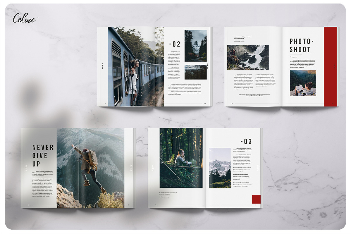 APEX Traveling Lookbook Template, a Magazine Template by Celine Studio (Photo 4 of 9)