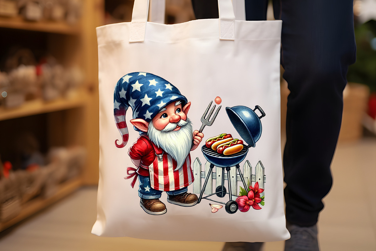 4th Of July gnomes Sublimation Clipa, an Illustration by Rose Art (Photo 7 of 7)