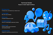 Modern 3D Icons Set, an Icon by GraphicWave (Thumbnail 4 of 4)