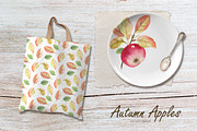 Autumn Apples, a Decorative Illustration by oKOLOstyle (Thumbnail 2 of 6)