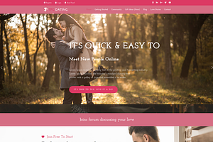 TPG Dating - Service WordPress Theme