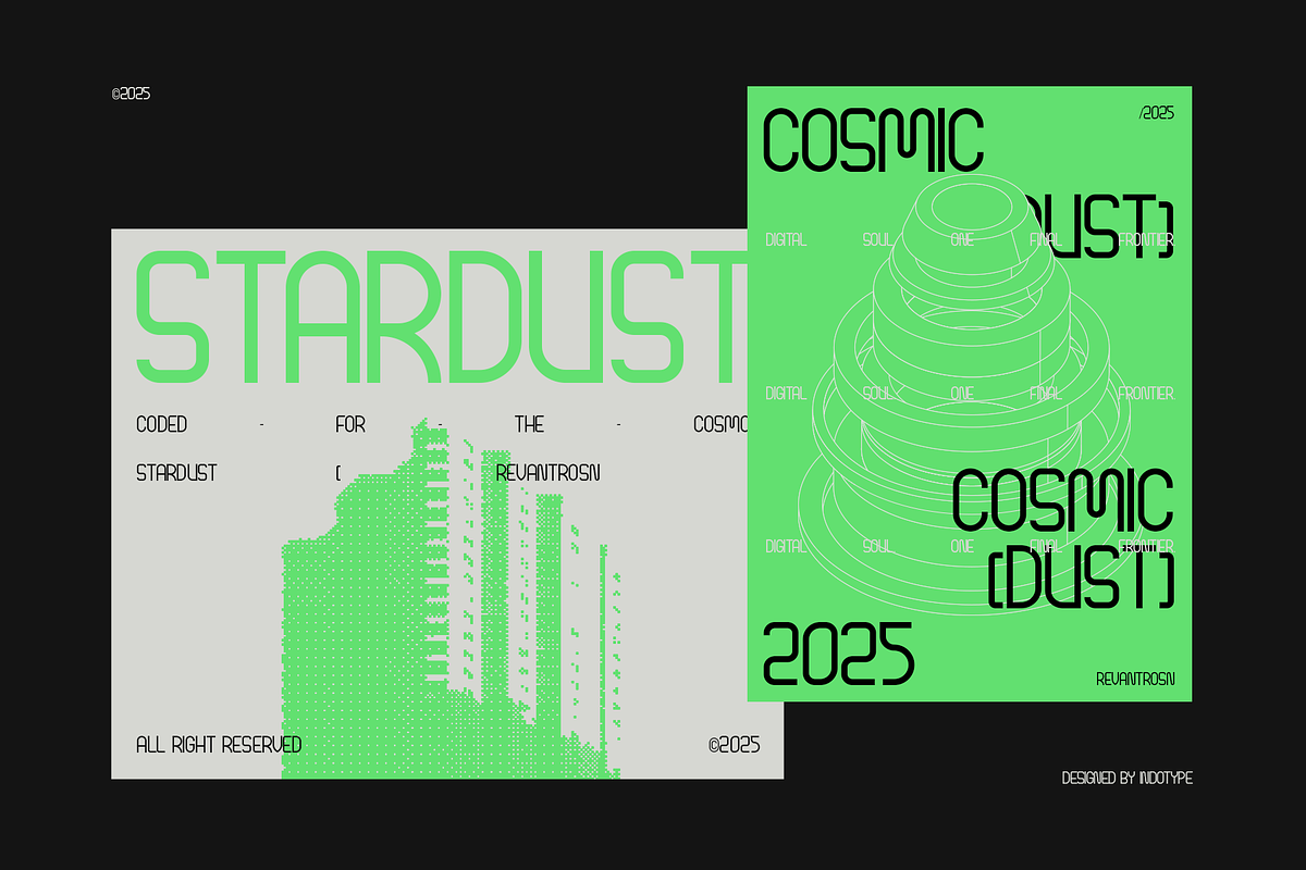 Revantrosn - Futuristic Sans Family, a Font by Indotype Foundry (Photo 6 of 10)