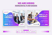 We Are Hiring Horizontal Flyer, a Flyer Template by Mk_Studio (Thumbnail 1 of 3)