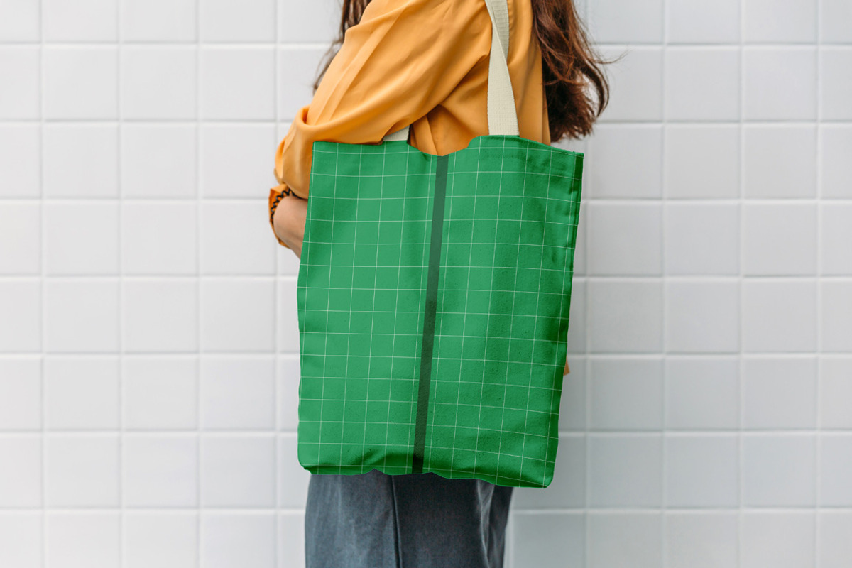 Cotton Shopping Bags Mockup, a Packaging Mockup by Green Art (Photo 3 of 6)