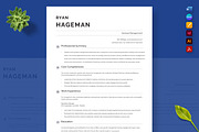 Career Application Template, a Resume Template by Nur Designer (Thumbnail 3 of 4)