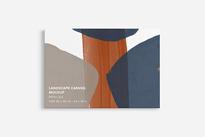 Canvas Ratio 3x2 Mockup Set