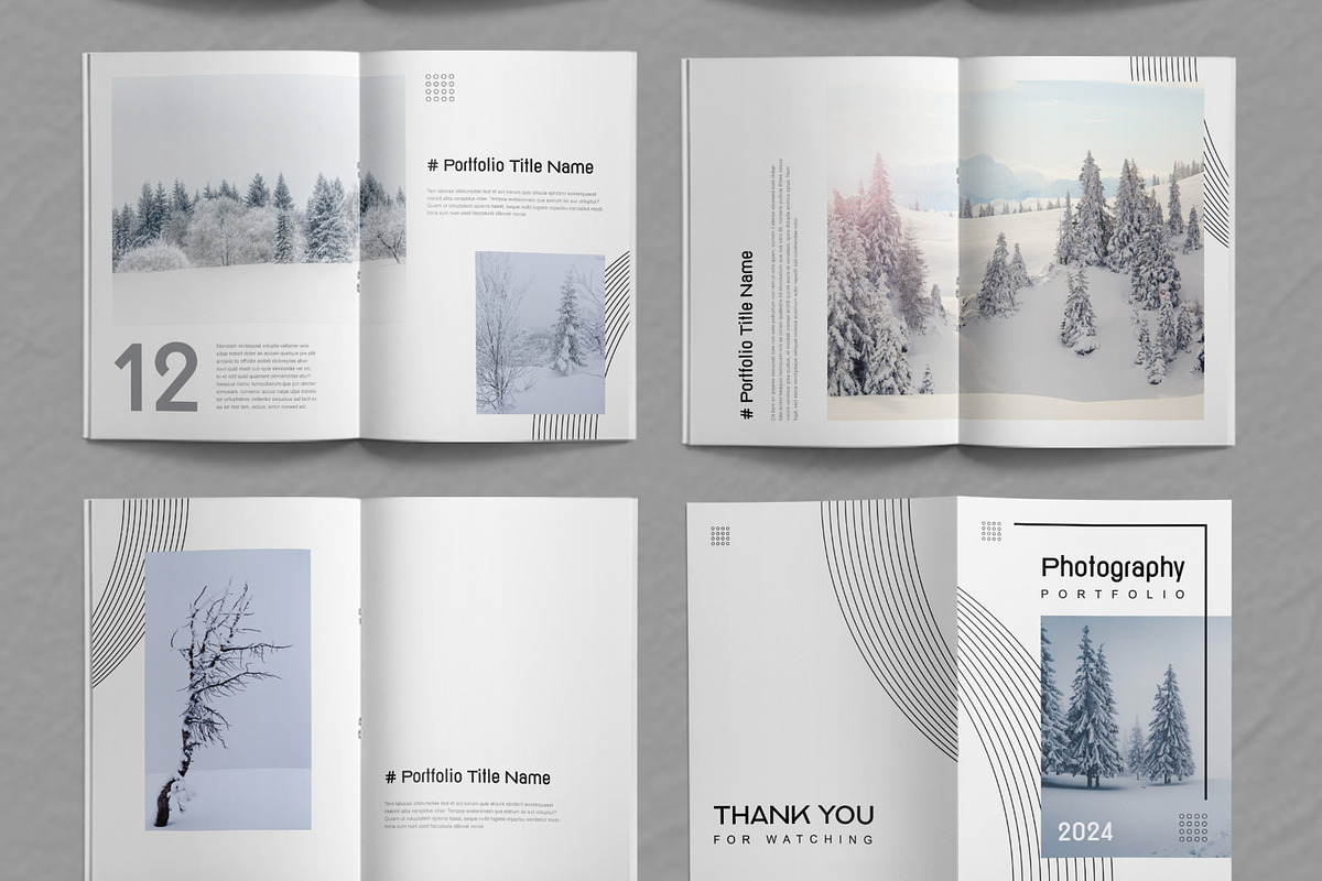 Minimal Photography Portfolio Layout, a Magazine Template by ContestDesign (Photo 3 of 4)