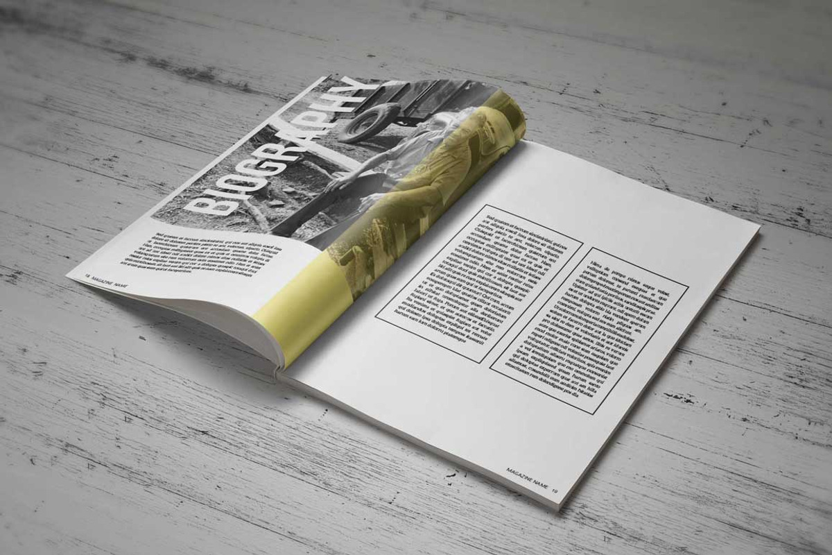 InDesign Magazine Template, a Magazine Template by Kingtown (Photo 5 of 5)