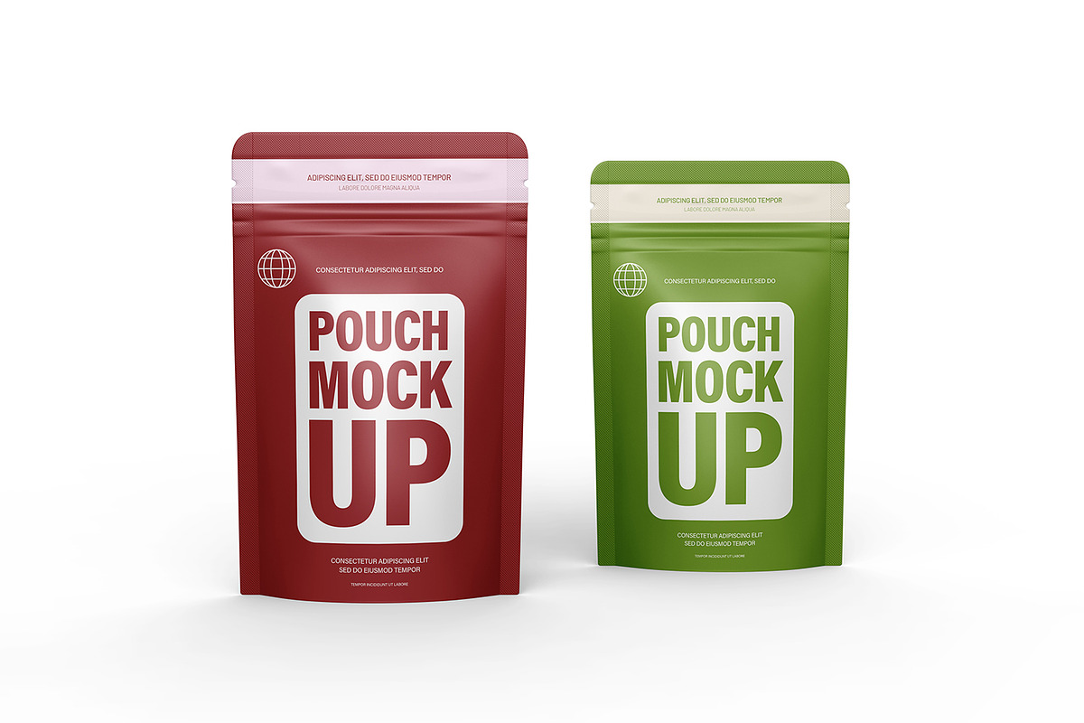 Zipper Pouch Packaging Design Mockup, a Packaging Mockup by Ram Studio LLC (Photo 14 of 14)