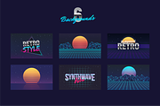 Retro 80s Neon Outrun, an Object Graphic by DenysHolovatiuk (Thumbnail 5 of 5)